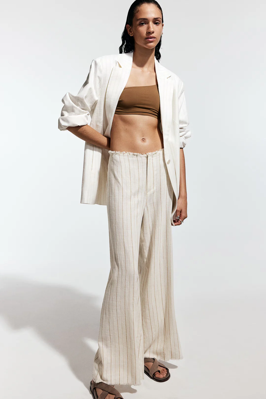 Linen Blend Pants