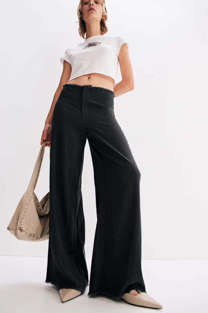 Linen Blend Pants