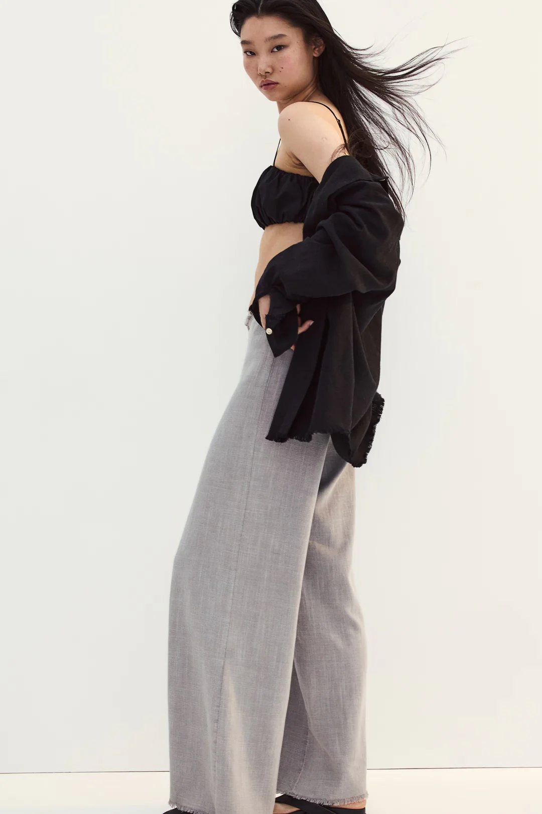 Linen Blend Pants