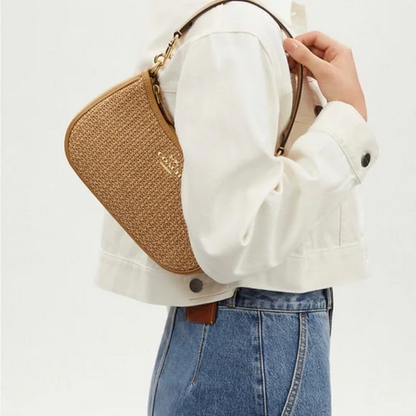 Cariblu Teri Straw Shoulder Bag